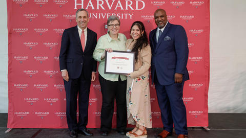 Harvard Allston Partnership Fund grant ceremony