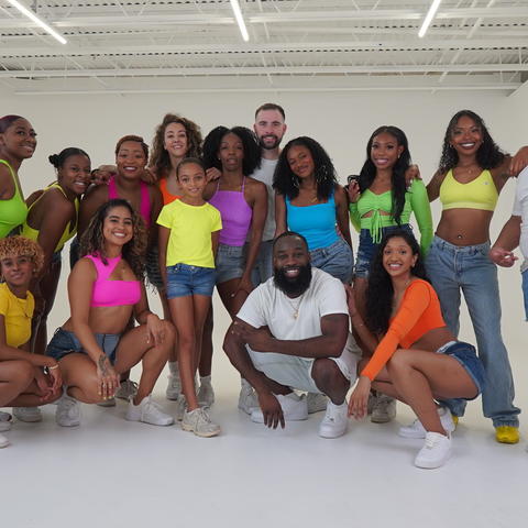 Group of people in band
